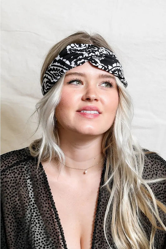 Paisley Boho Head Wrap