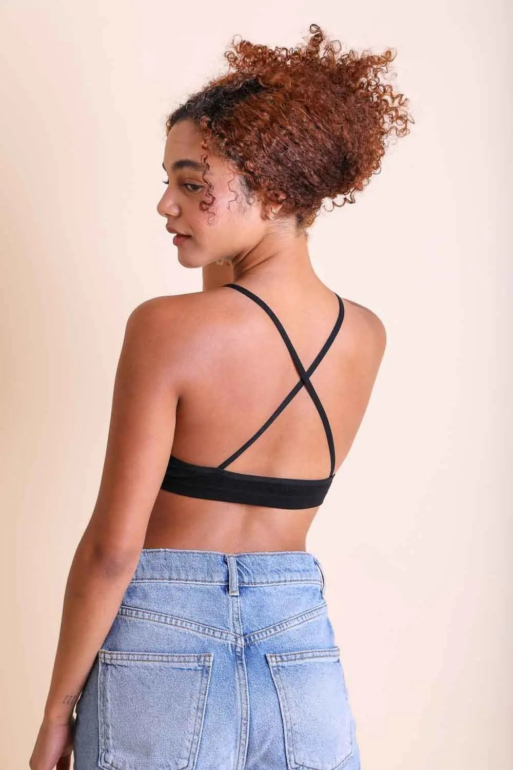 High Neck Crochet Lace Bralette – Stylish Layering Essential