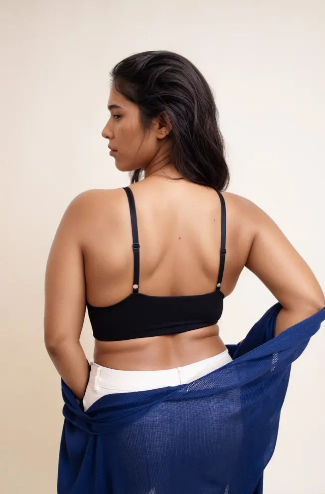 Curvy Waistband Loop Lace Brami – Elegant Plus Size Lace Detail