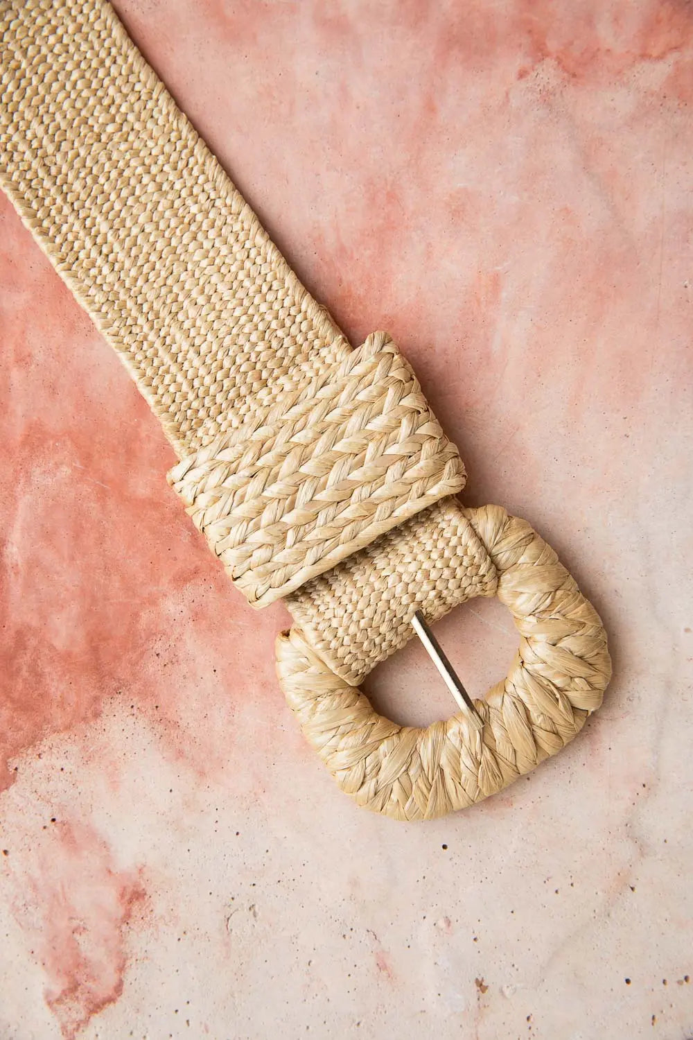 Raffia Stretch Belt - Eco Friendly Comfort