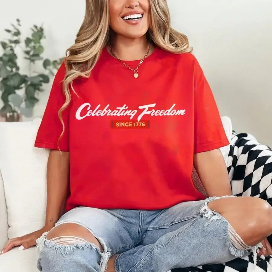 4th of July T-Shirt – Celebrating Freedom Since 1776 Patriotic Tee