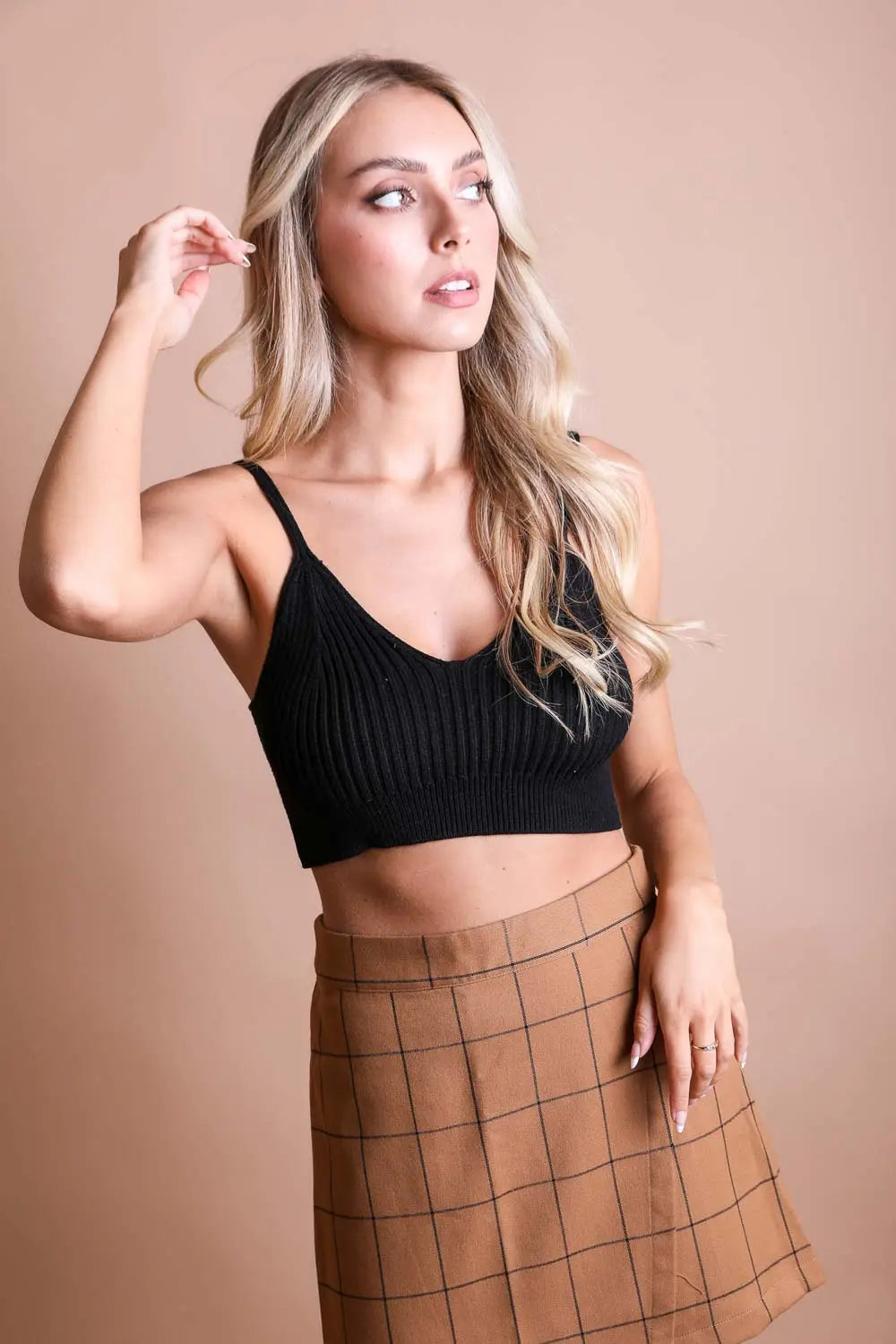 Rib Knit Lounge Brami