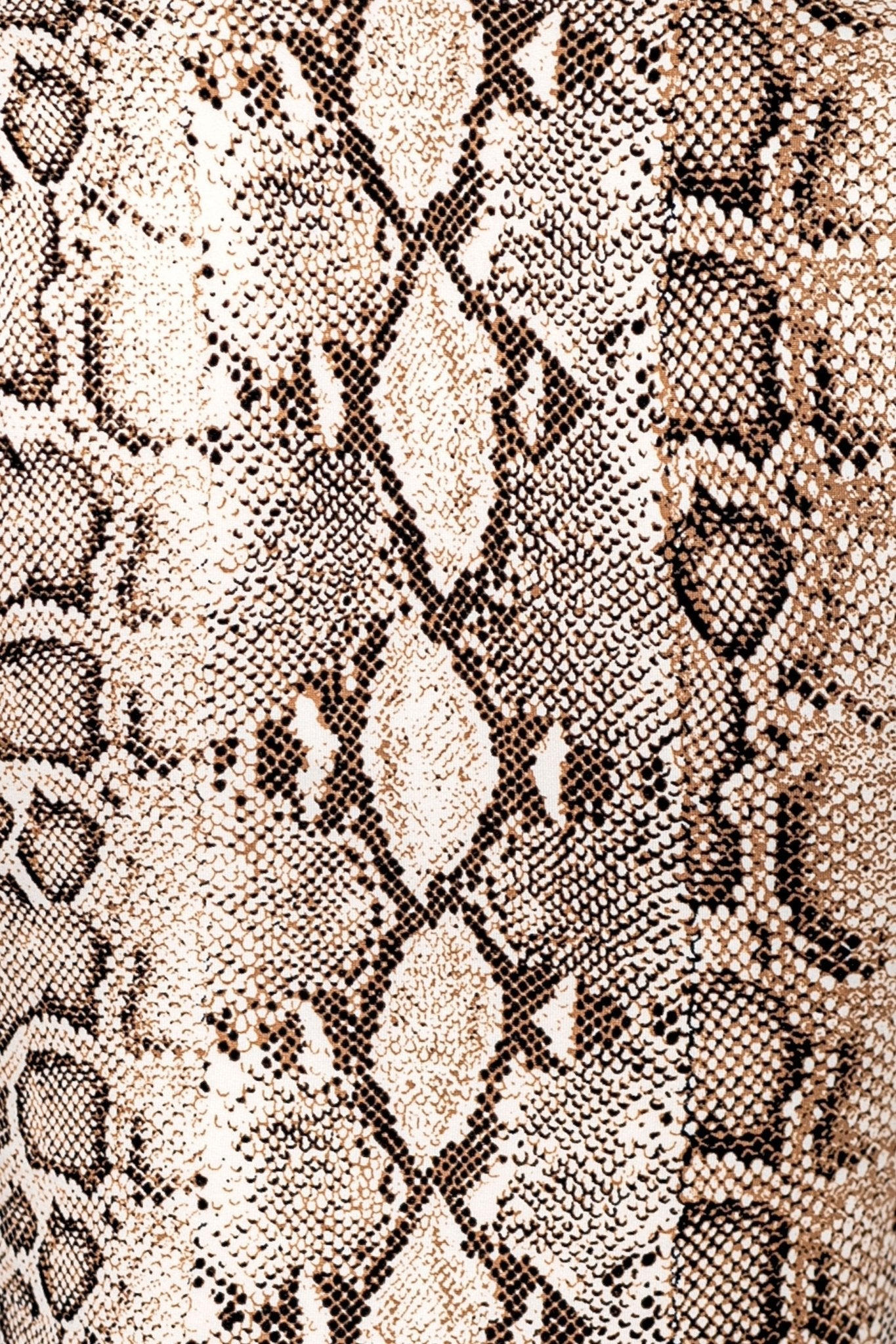 Snake Print Matching Set – Crop Top & Low Rise Mini Skirt for Women