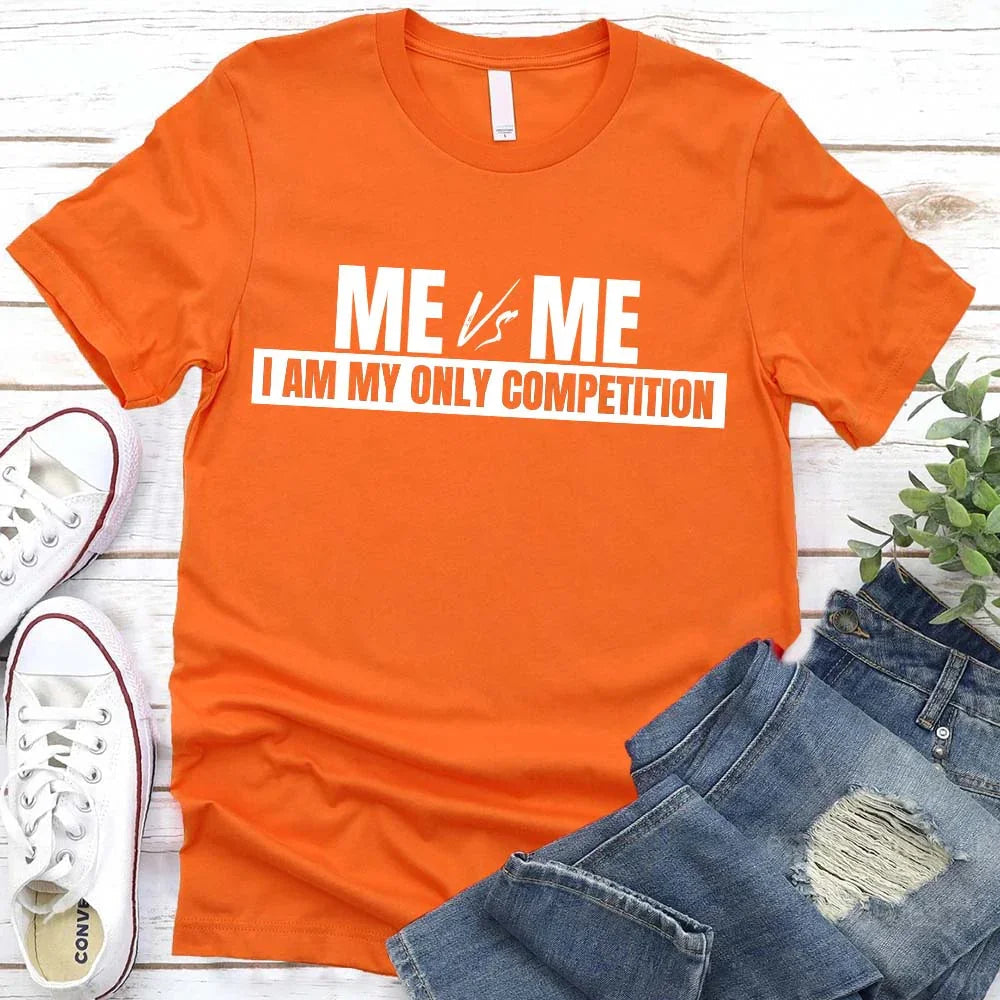 Me vs Me Unisex T-Shirt – Motivational Self-Discipline Tee