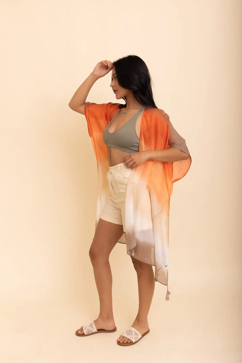Summer Multi Gradient Kimono