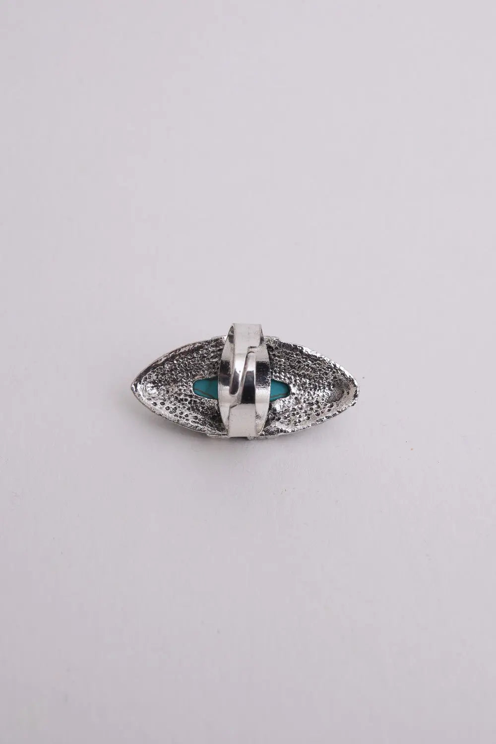 Turquoise Marquise Cut Silver Ring🩵