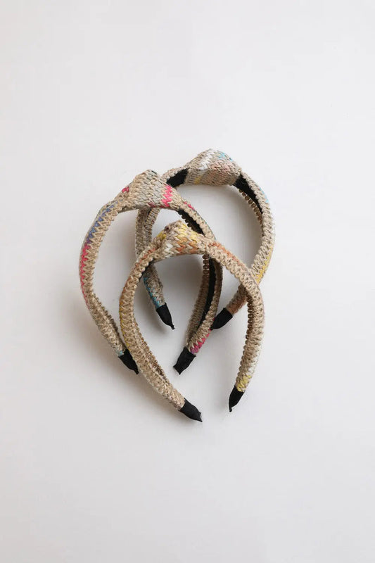 Natural Fiber Woven Headband – Lightweight and Stylish