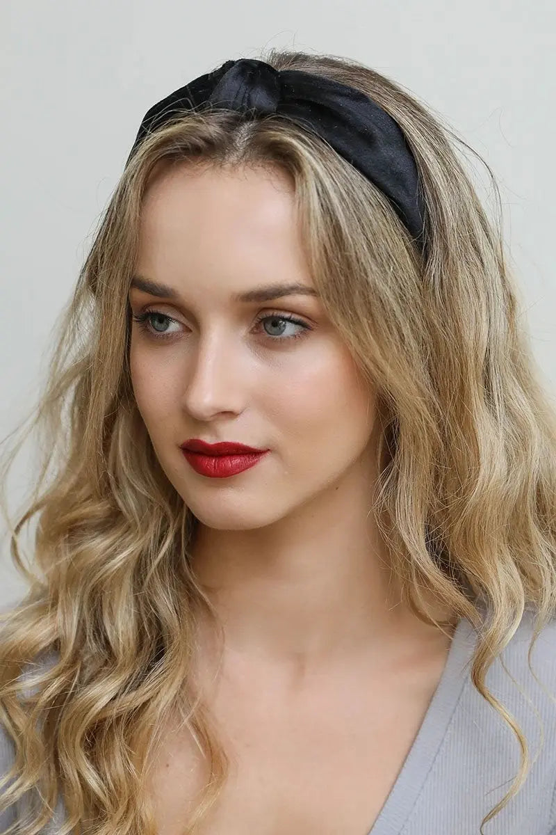 Velvet Twist Knot Headband