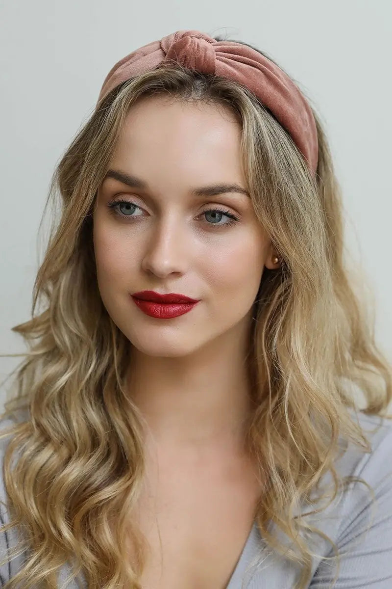 Velvet Twist Knot Headband