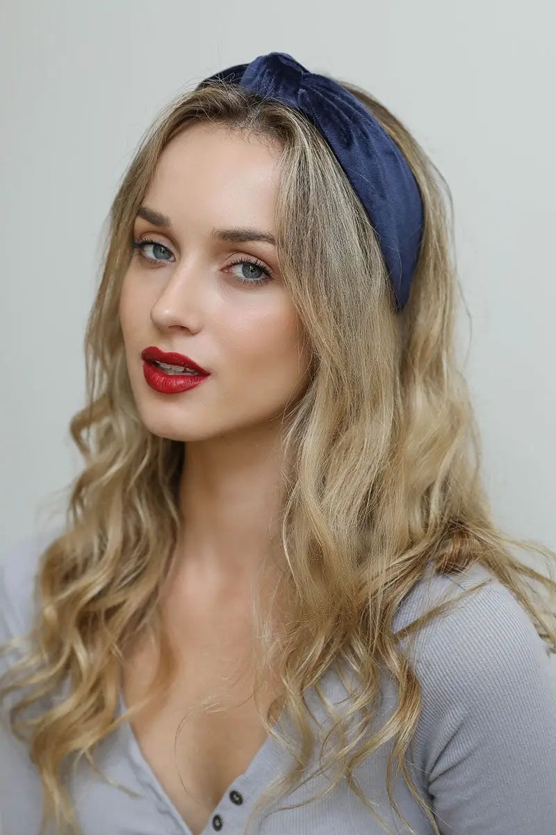 Velvet Twist Knot Headband