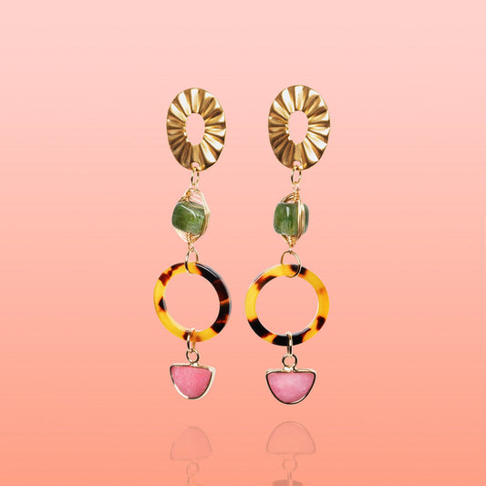 Lucia Statement Jade Dangles