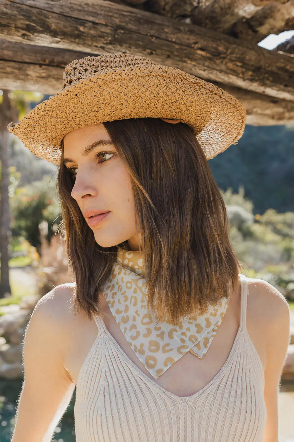 Wild Animal Print Bandana